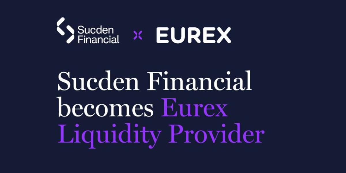 Sucden Financial Becomes Eurex Liquidity Provider