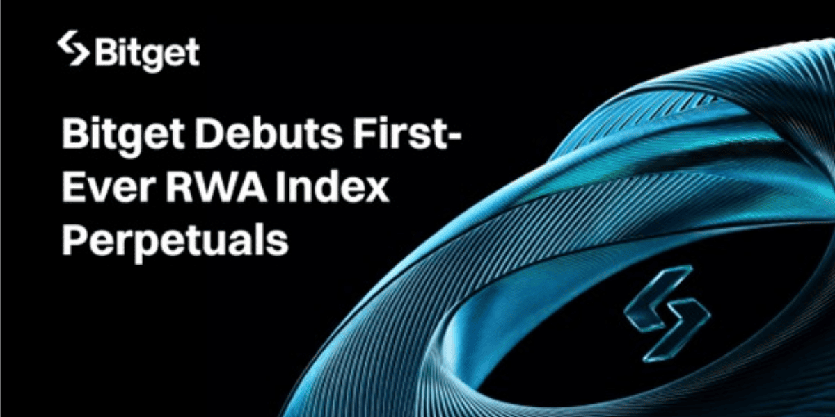 Bitget Launches Industry’s First Tokenised Real-World Asset Index Perpetuals