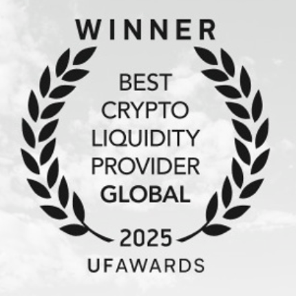 VS Capital award: Best Crypto Liquidity Provider
