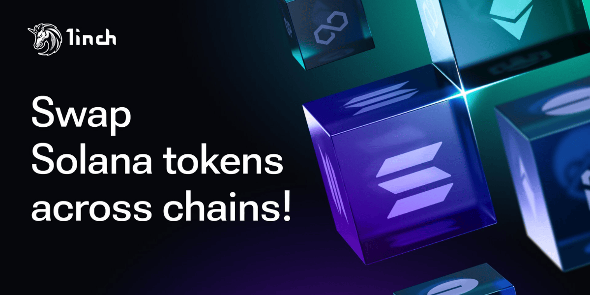 1inch Enables Native Cross-Chain Swaps Between Solana And EVM Networks