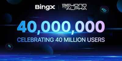 Bingx Surpasses 40 Million Users As Ai-Led Growth Strategy Takes Shape
