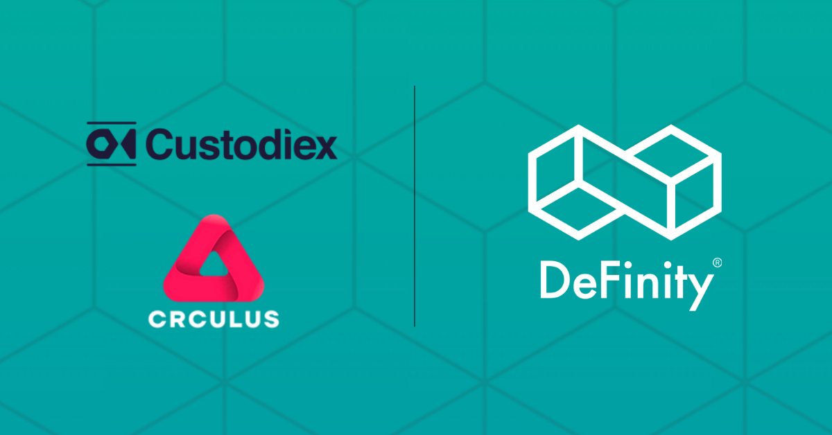 DeFinity Markets partners with Custodiex and Crculus To Create Institutional Digital Asset Execution Ecosystem