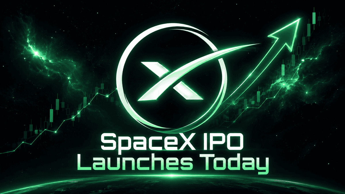 Image for SpaceX IPO Launches Today: What You Need to Know - Alchemy Markets