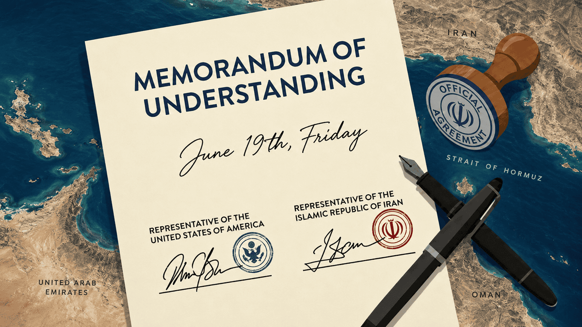 Image for US-Iran Peace Deal Completed? MOU to Be Signed by Friday - Alchemy Markets