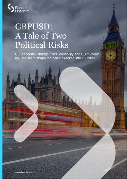 Image for GBP/USD: A Tale of Two Political Risks | Sucden Financial