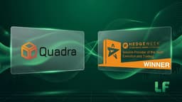 Thumbnail for Quadra Named Solution Provider of the Year for Execution and Trading at Hedgeweek Global Digital Assets Awards 2026