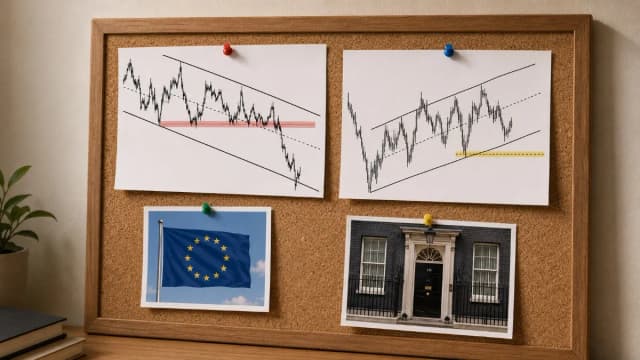 Image for article: Sterling Steadies After Political Jolt as EUR Crosses Reach Key Technical Levels