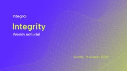 Thumbnail for Integrity | Sunday, 16 August 2026