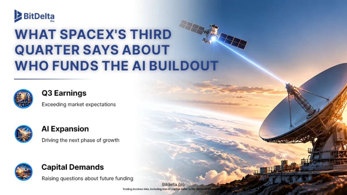 Starlink Pays the Bill What SpaceX's Third Quarter Says About Who Funds the AI Buildout