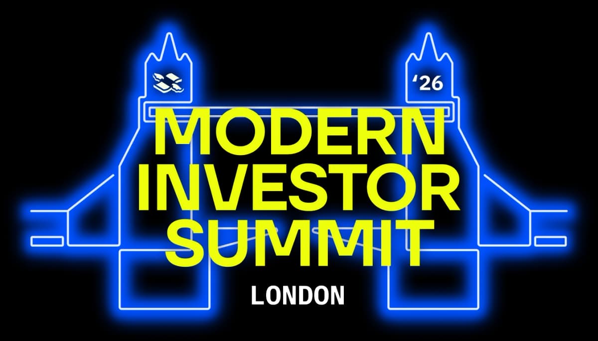 London Modern Investor Summit 2026 event banner