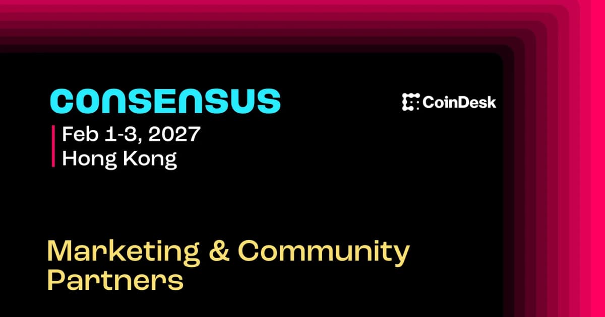 Consensus Hong Kong 2027 event banner