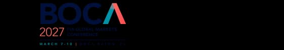 FIA Global Cleared Markets Conference 2027 (Boca 2027) event banner