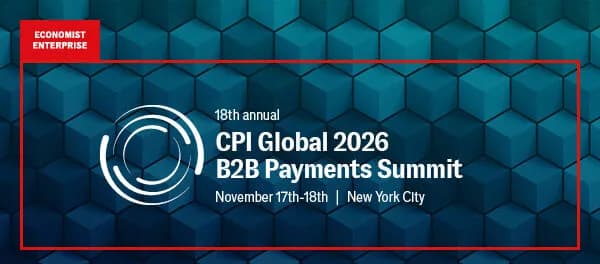 CPI Global 2026 B2B Payments Summit event banner