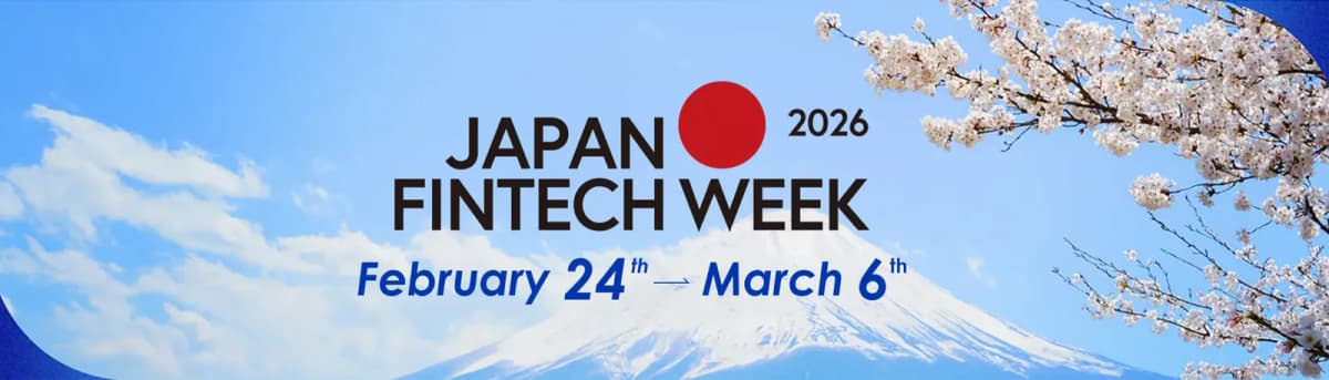 Japan Fintech Week 2027 event banner