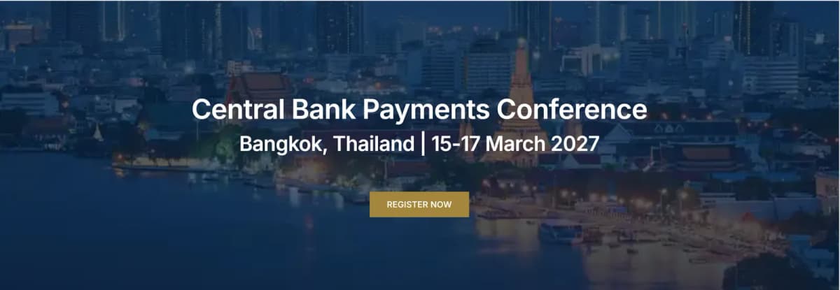Central Bank Payments Conference 2027 event banner