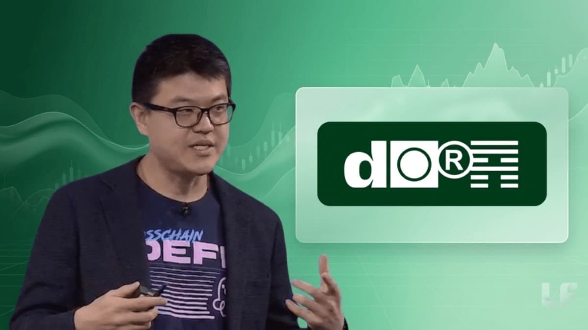 DORA Founder Brent Xu and DORA logo