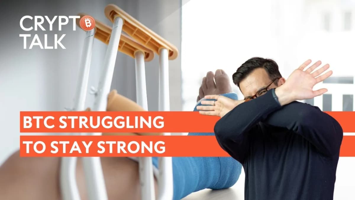 Image for BTC struggling with strength | Crypto Talk