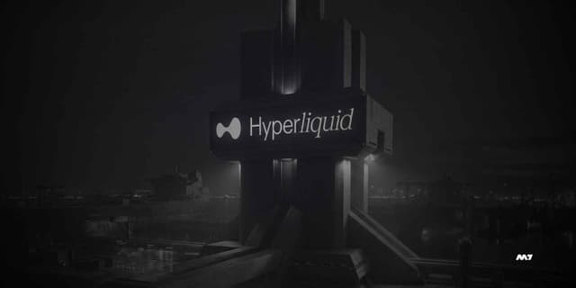 Hyperliquid logo demonstrating record open interest in perpetual contracts for real-world assets like gold and oil.