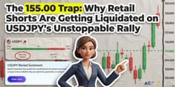 Thumbnail for The 155.00 Trap: Why Retail Shorts Are Getting Liquidated on USDJPY’s Unstoppable Rally