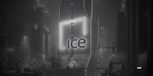 A modern Intercontinental Exchange (ICE) institutional trading floor operating at night, displaying global market data.