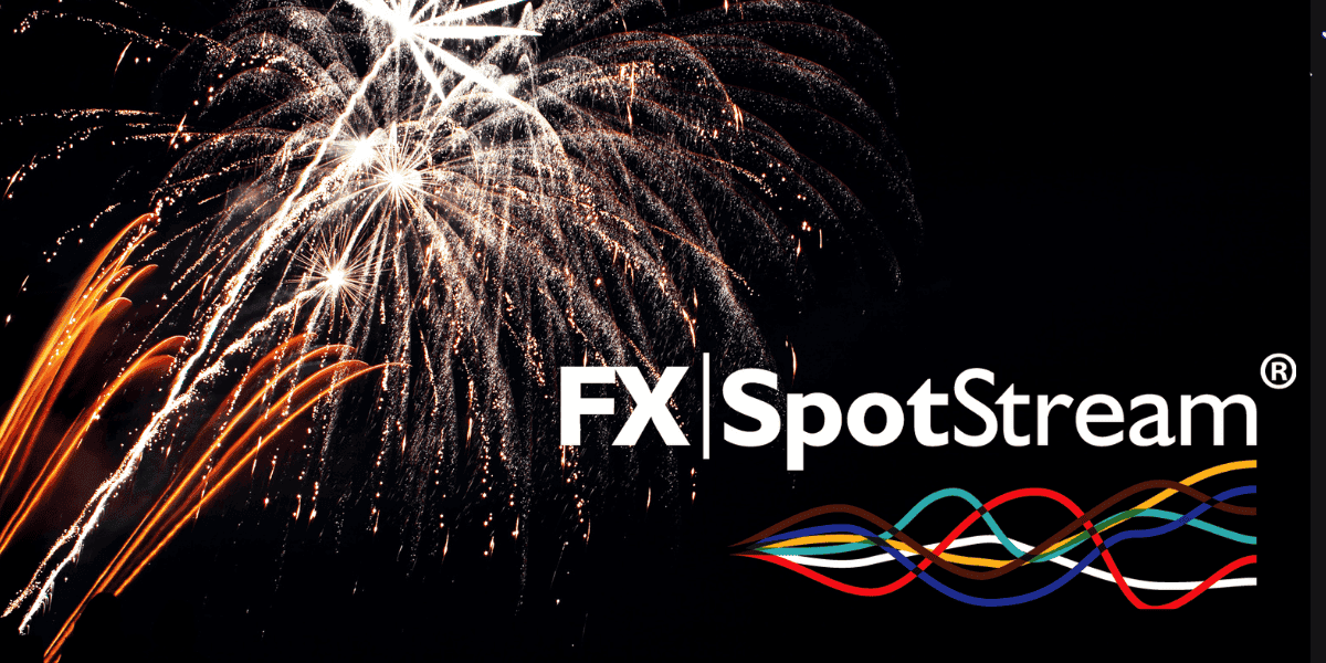 fxspotstream record average daily volumes