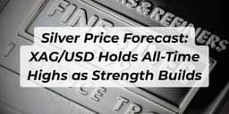 Thumbnail for Silver Price Forecast: XAG/USD Holds All-Time Highs as Strength Builds