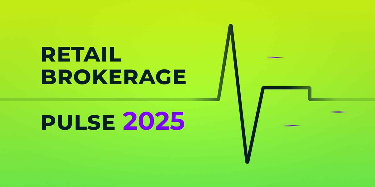 Visual representation of retail brokerage market dynamics and performance trends in 2025