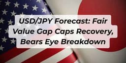 Thumbnail for USD/JPY Forecast: Fair Value Gap Caps Recovery, Bears Eye Breakdown
