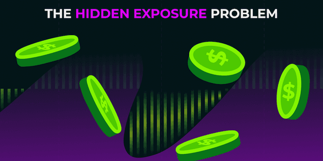 Hidden exposure build-up in retail broker trading environments during calm market conditions