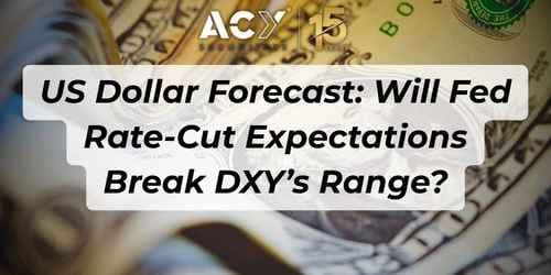 Image for article: US Dollar Forecast: Will Fed Rate-Cut Expectations Break DXY’s Range?