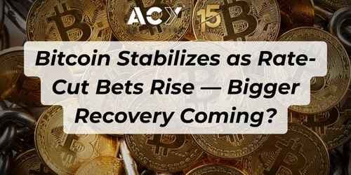 Image for article: Bitcoin Stabilizes as Rate-Cut Bets Rise — Is a Bigger Recovery Coming?