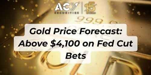 Image for article: Gold Price Forecast: Above $4,100 on Fed Cut Bets