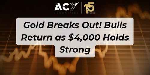 Gold Breaks Out! Bulls Return as $4,000 Holds Strong