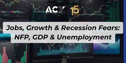 Image for article: Jobs, Growth & Recession Fears: NFP, GDP & Unemployment in Trading