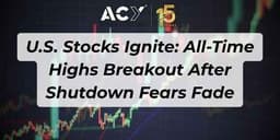 Thumbnail for U.S. Stocks Ignite: All-Time Highs Breakout After Shutdown Fears Fade