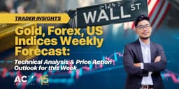 Thumbnail for Gold Breaks $3800, Dollar Slides, Indices Near ATH - Weekly Forecast