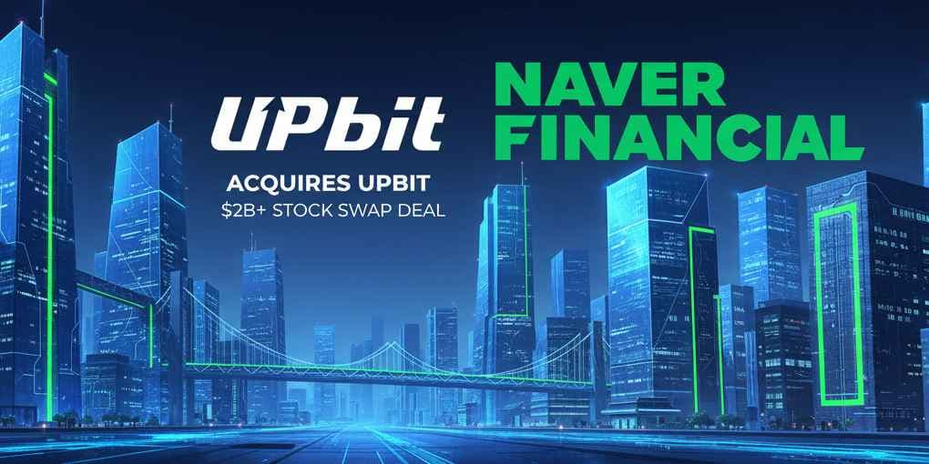 Naver Financial Acquires Upbit in Multi-billion Dollar Deal