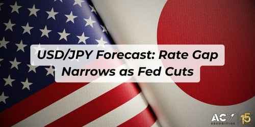 Image for article: USD/JPY Forecast: Rate Gap Narrows as Fed Cuts