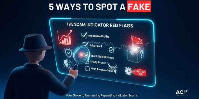 Image for article: 5 Ways to Spot a Fake or "Repainting" MT4/MT5 Indicator Scam