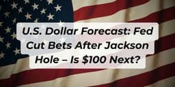 Thumbnail for U.S. Dollar Forecast: Fed Cut Bets After Jackson Hole - Is $100 Next?