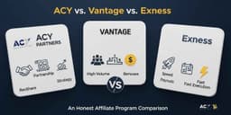 Thumbnail for ACY Partners vs. Vantage vs. Exness: An Honest Forex Affiliate Program Comparison