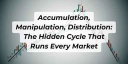 Thumbnail for Accumulation, Manipulation, Distribution: The Hidden Cycle That Runs Every Market