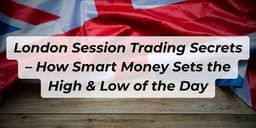 Thumbnail for London Session Trading Secrets: How Smart Money Sets the High & Low of the Day