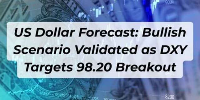 Image for article: US Dollar Forecast: Bullish Continuation Validated as DXY Targets 98.20 Breakout