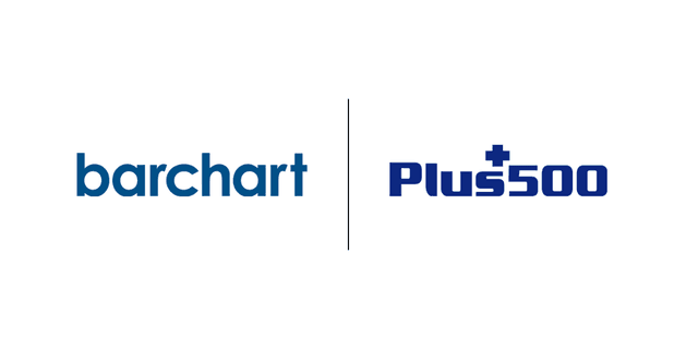 Barchart and Plus500 Logos