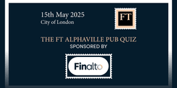 Thumbnail for Finalto sponsors 2025 Alphaville London Quiz