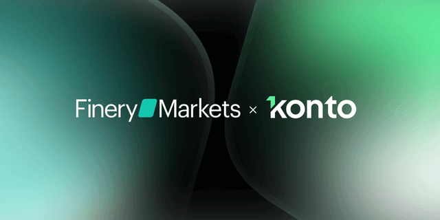 Image for article: 1Konto Partners With Finery Markets To Boost Institutional Crypto Trading