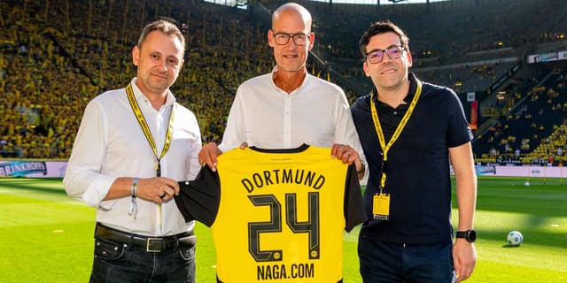 Image for article: The NAGA Group Enters Sponsoring Partnership with German Bundesliga Football Team Borussia Dortmund