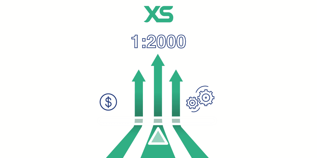 xs.com 2000:1 leverage