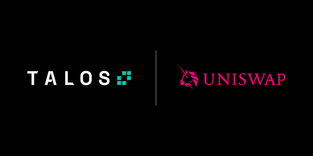 Image for article: Talos Collaborates with Uniswap Labs and Fireblocks to Bring DeFi Liquidity to Institutional Investors